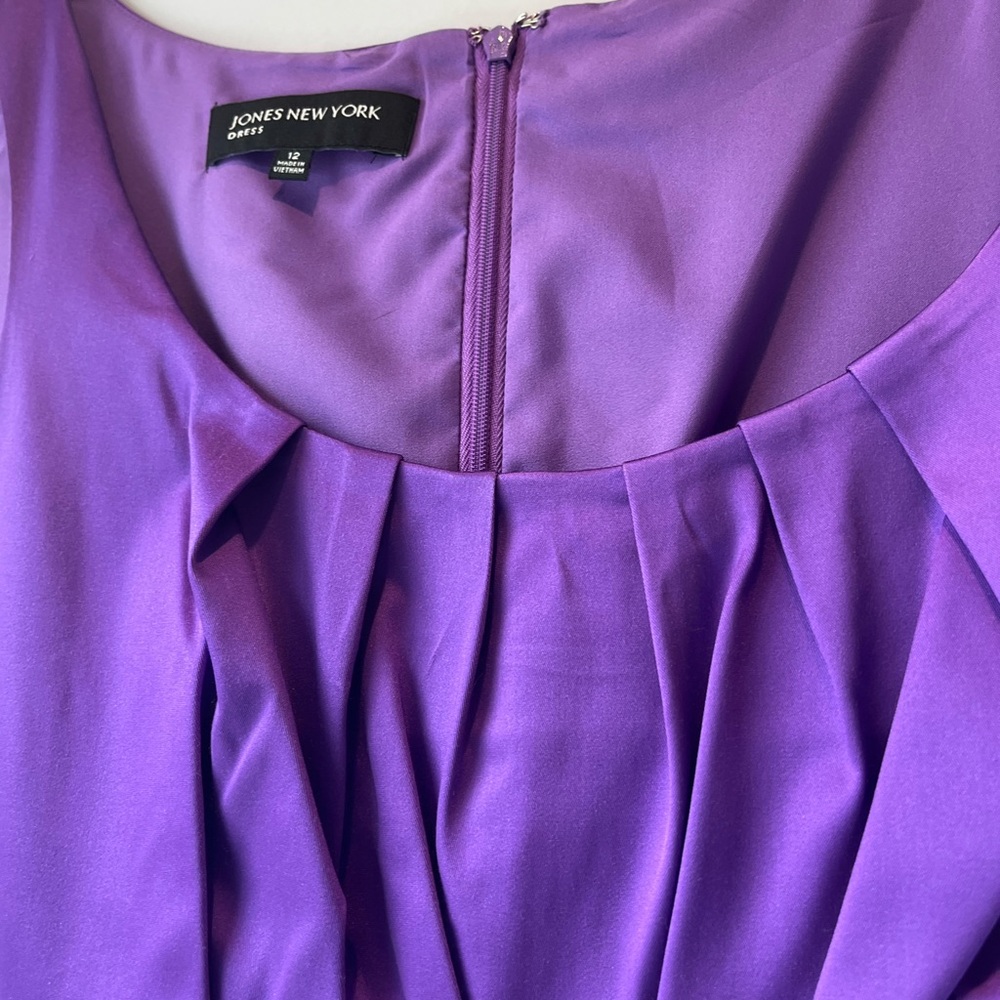 Jones New York Women's Dress in Vibrant Purple
